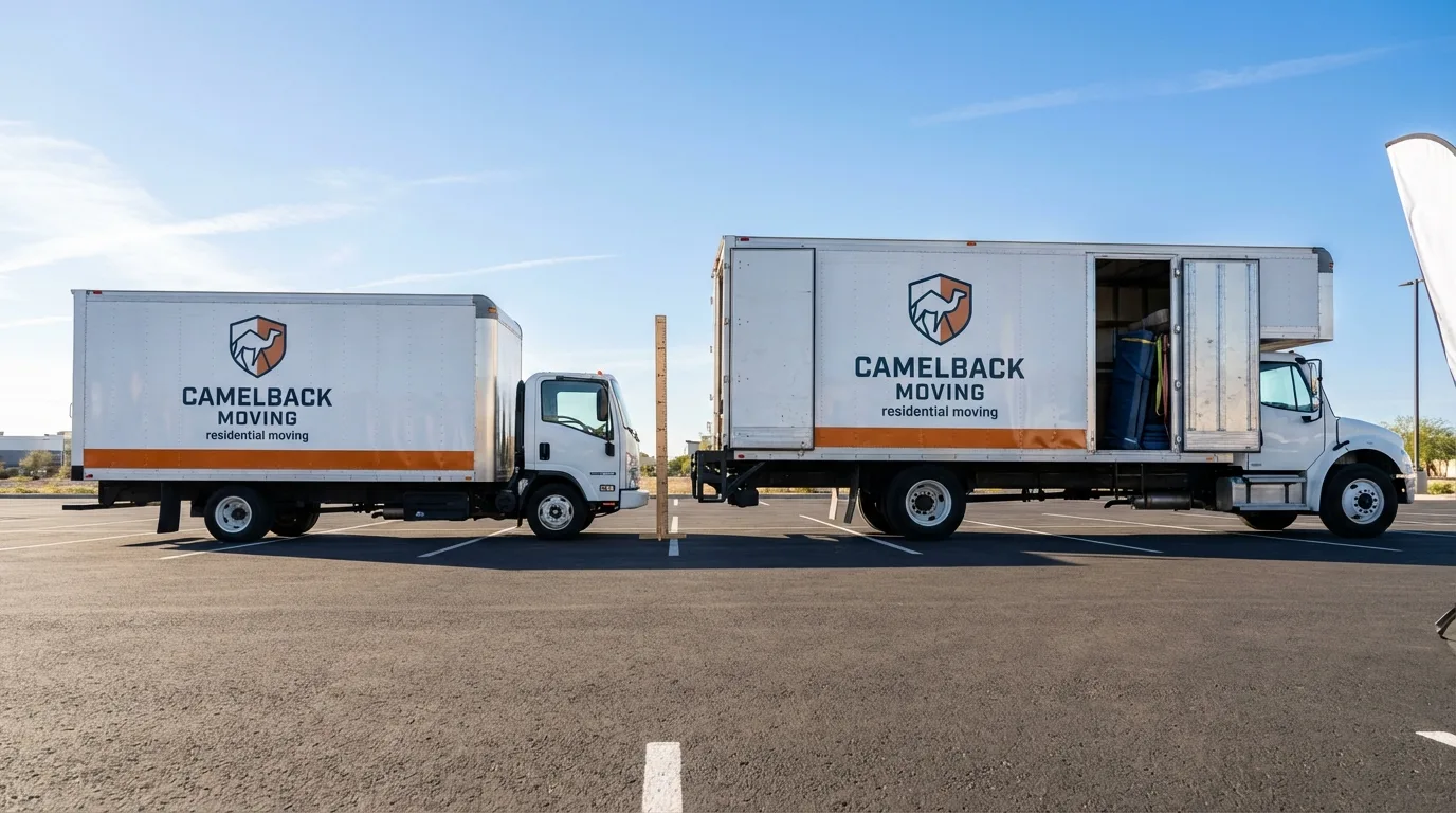 Moving truck size capacity guide in Mattapoisett